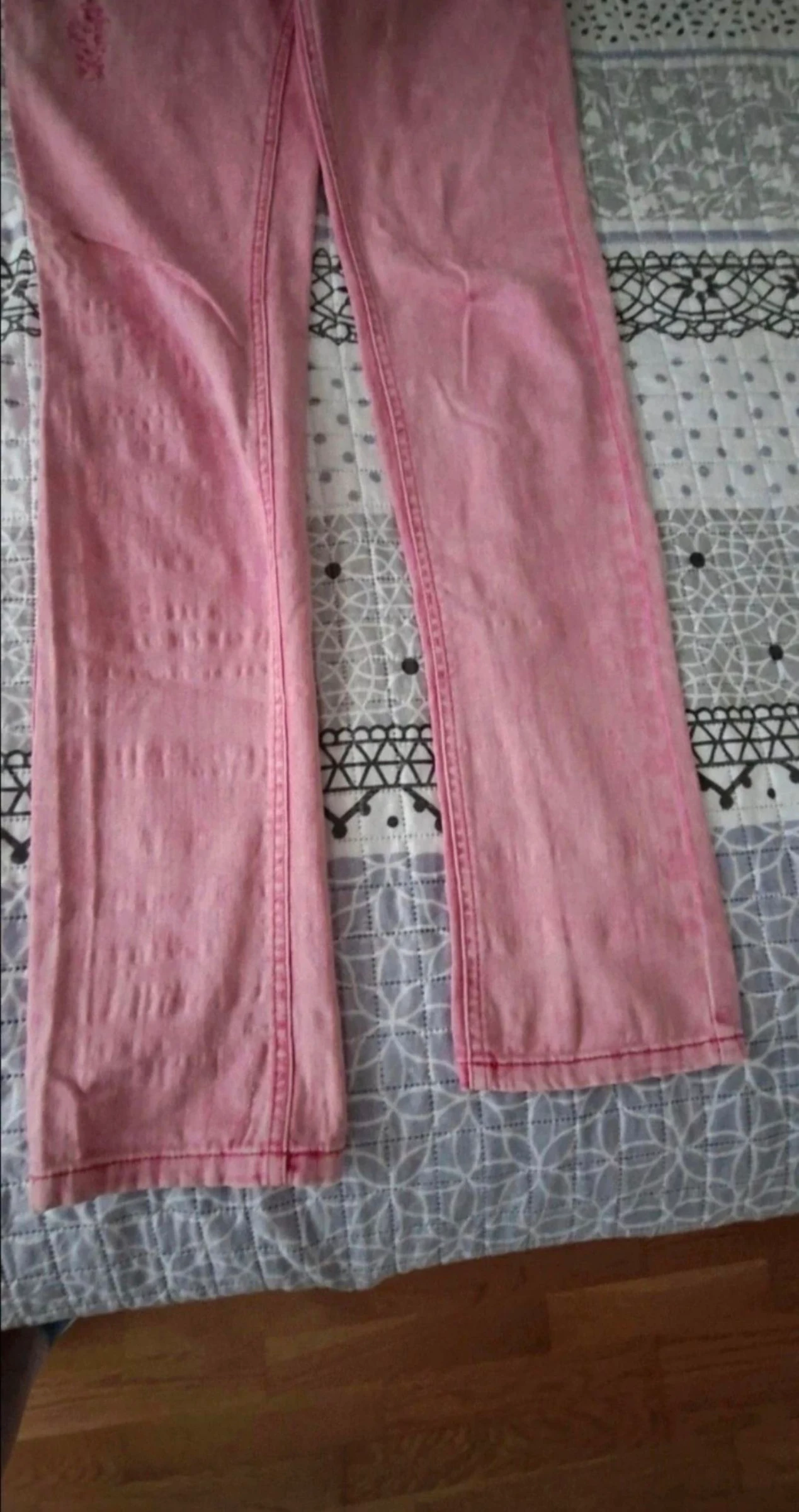 Pantalon vaquero de mujer, color rosa, talla S – photo 6